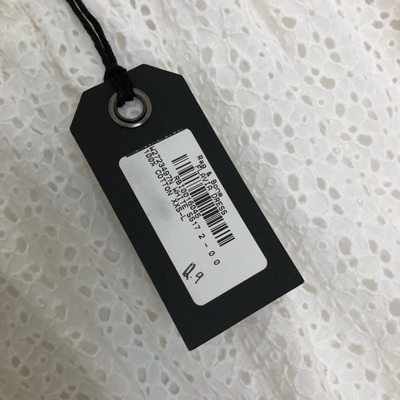 Rag & Bone Off-the-Shoulder White Dress - Picture 7 of 7